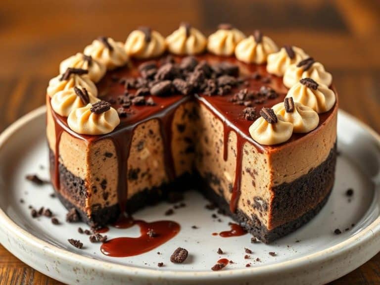 Chocolate Peanut Butter Cheesecake
