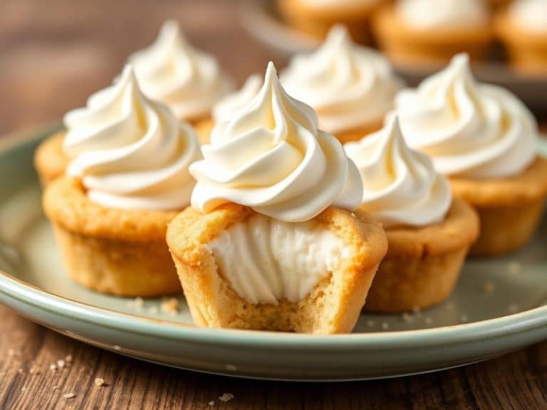 Coconut Cream Pie Cookie Cups