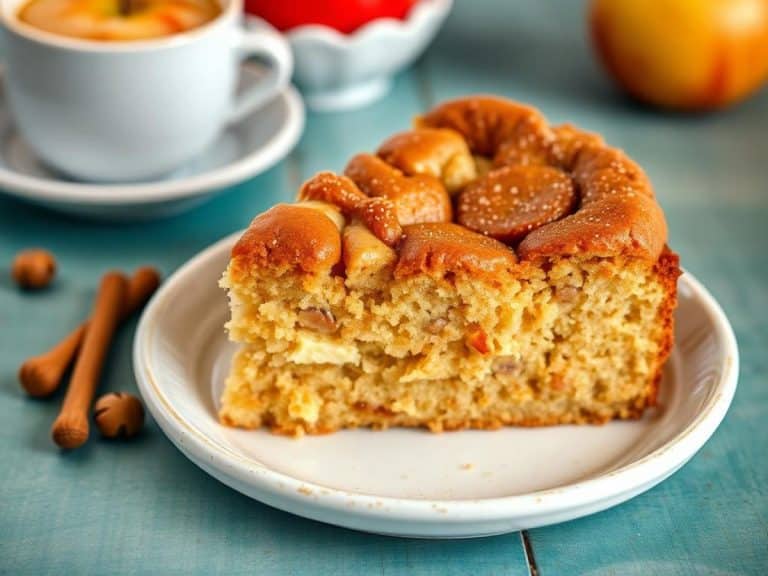 Apple Coffee Cake With Cream Cheese Filling