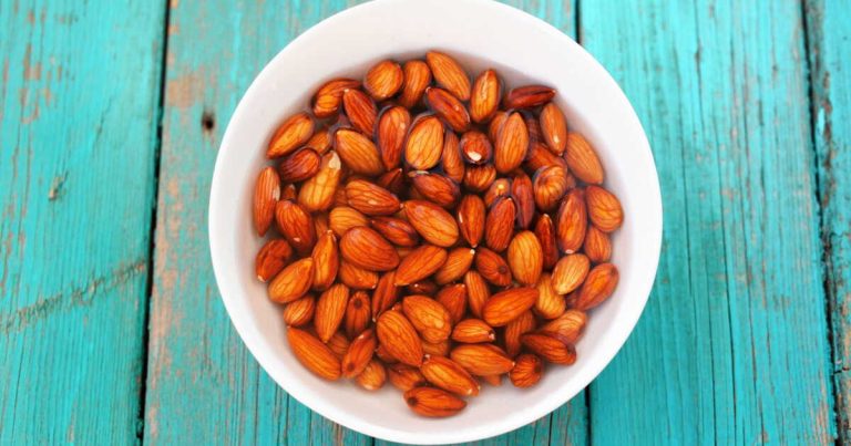 Soak almonds before eating them