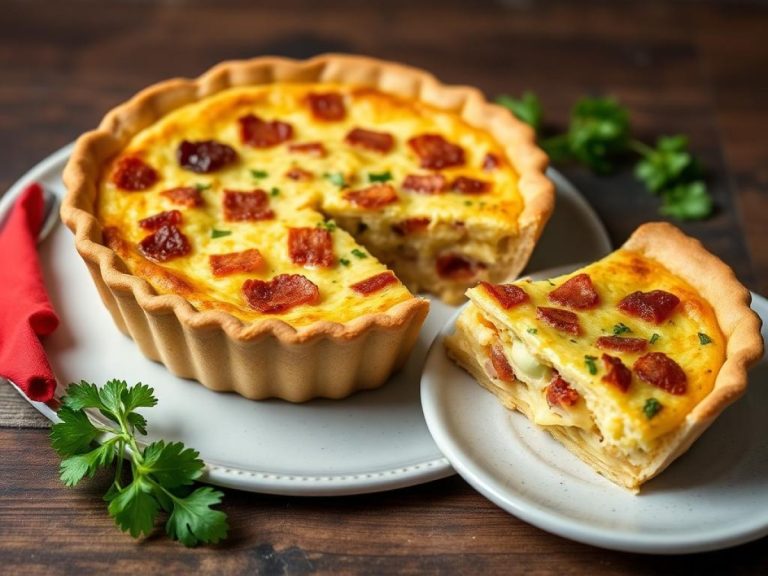 Quiche aux lardons