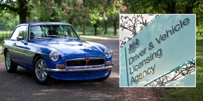DVLA launches major driving law changes by 'cutting red tape' for classic car industry