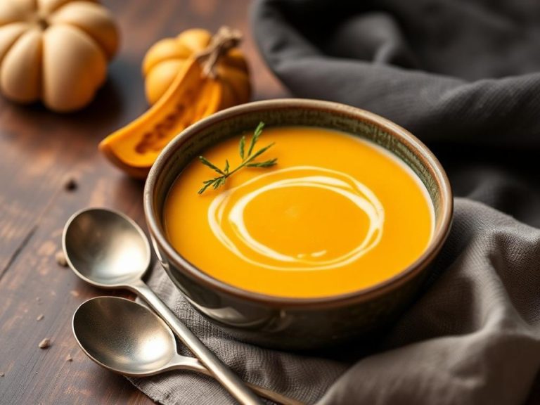 Velouté de courge butternut inratable