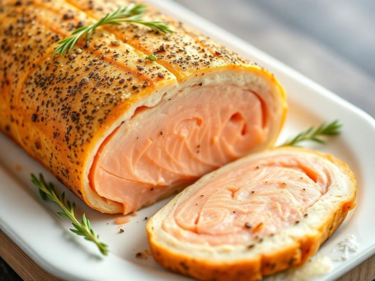 Terrine au saumon frais et saumon fumé