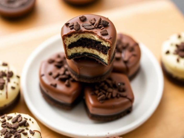 Chocolate Cheesecake Bites
