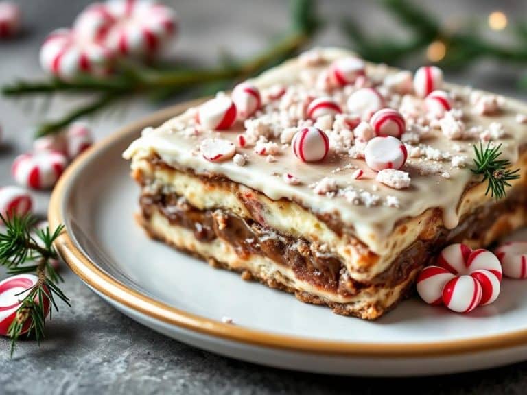 Chocolate Peppermint Lasagna – Easy No Bake Christmas Dessert