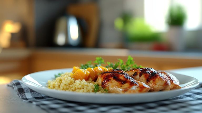 Je fais cette recette de poulet gratiné à l’abricot de ma maman (et tout le monde en redemande) !