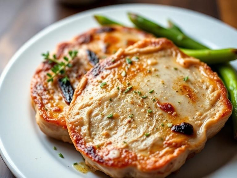 Comment cuire une côte de porc à la poêle?