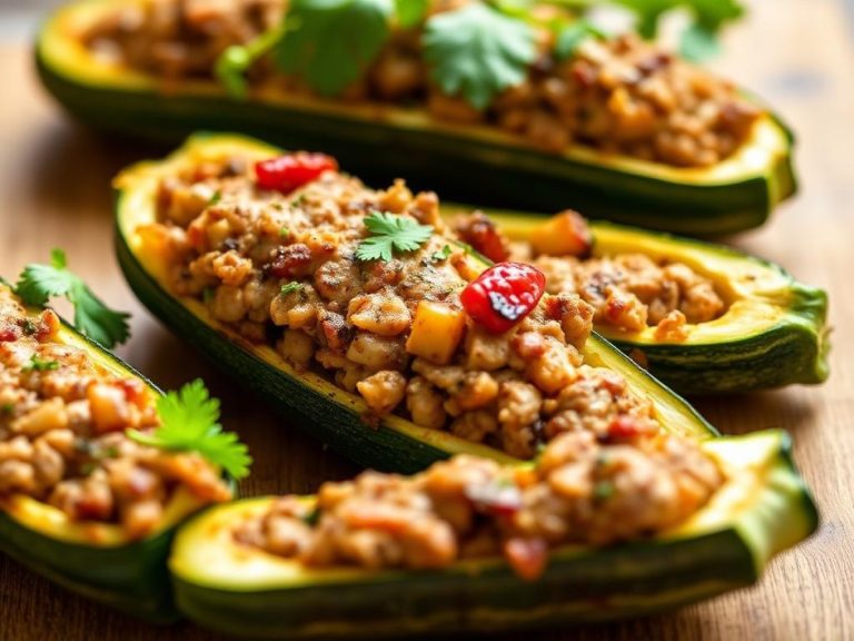 Courgettes farcies : notre chef dévoile sa farce gourmande pour remplacer la chair à saucisse