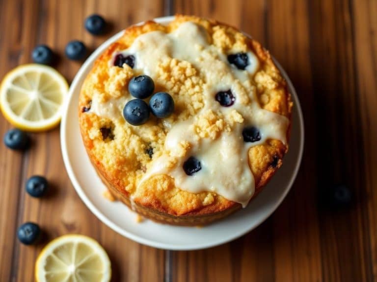 Lemon Blueberry Coffee Cake