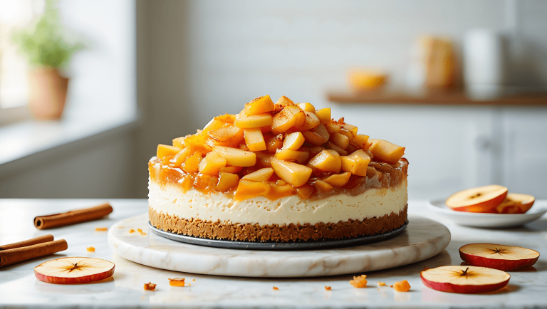 Apple Pie Cheesecake