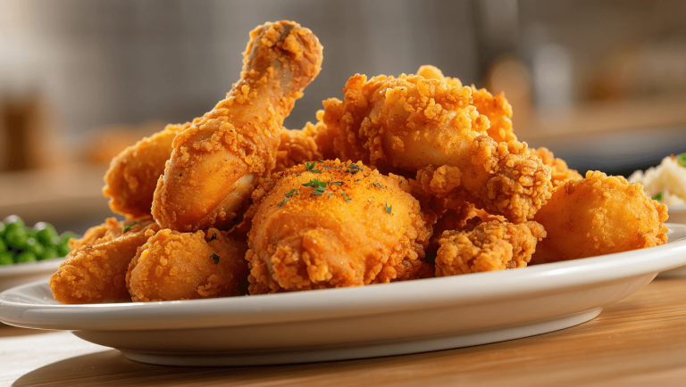 Facile et délicieuse, voici notre recette de poulet maison façon KFC, idéale pour les enfants !