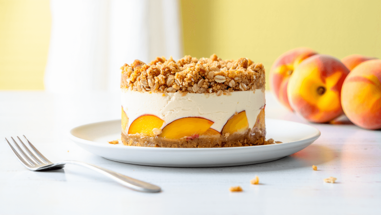 Peach Cheesecake