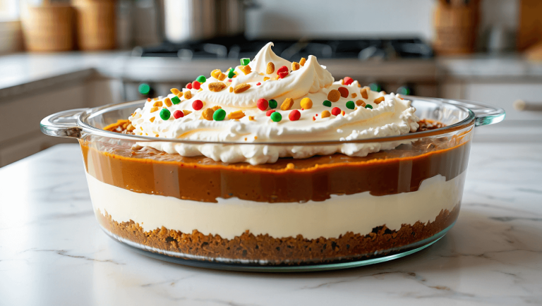 Gingerbread Lasagna