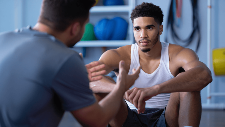 Celtics Star Jayson Tatum Talks Pain Management After Achilles Injury