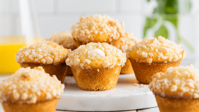 Lemon Cream Cheese Muffins