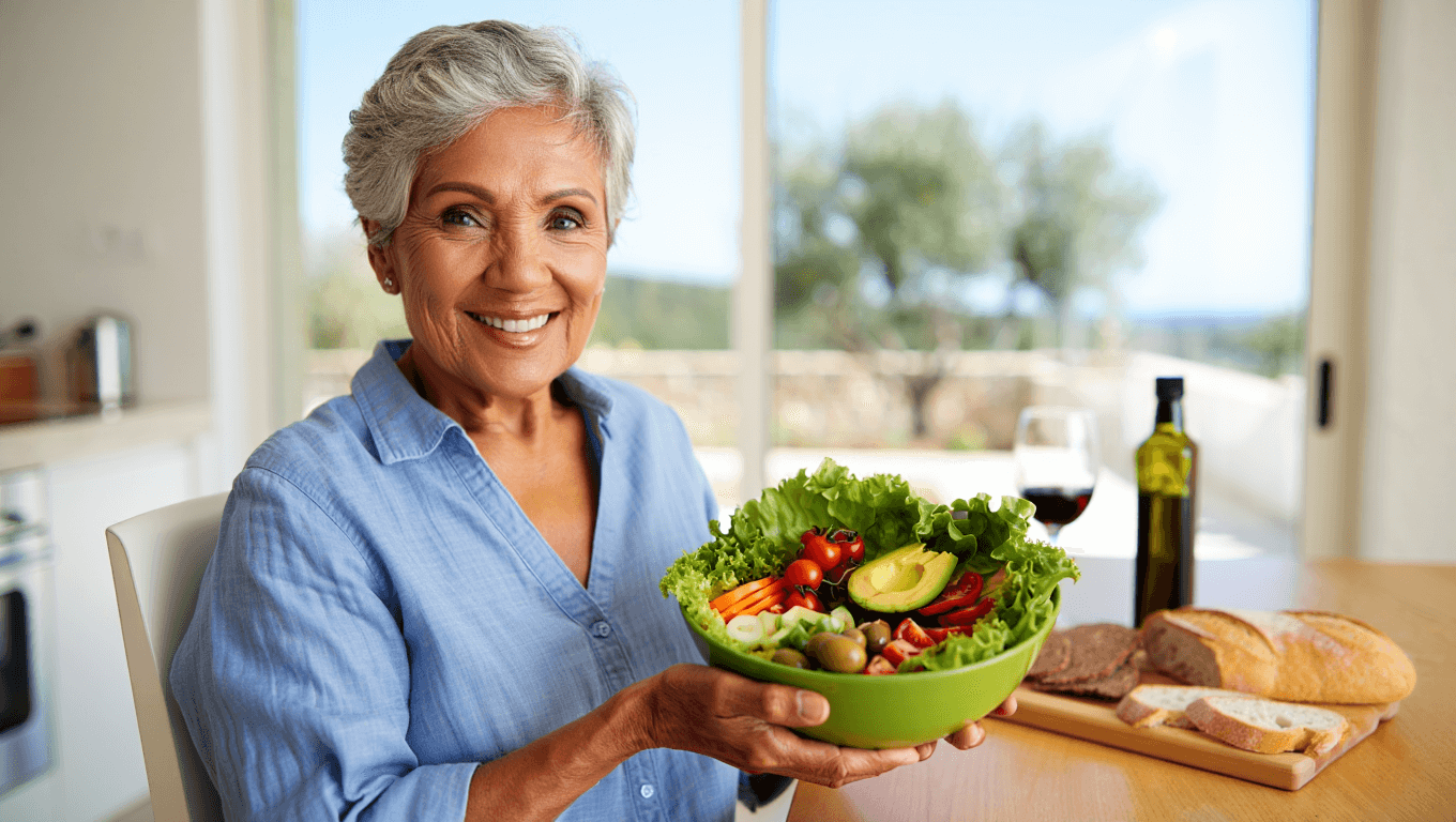 Mediterranean-style diet rich in vegetables and fruit could slash gum trouble, scientists say