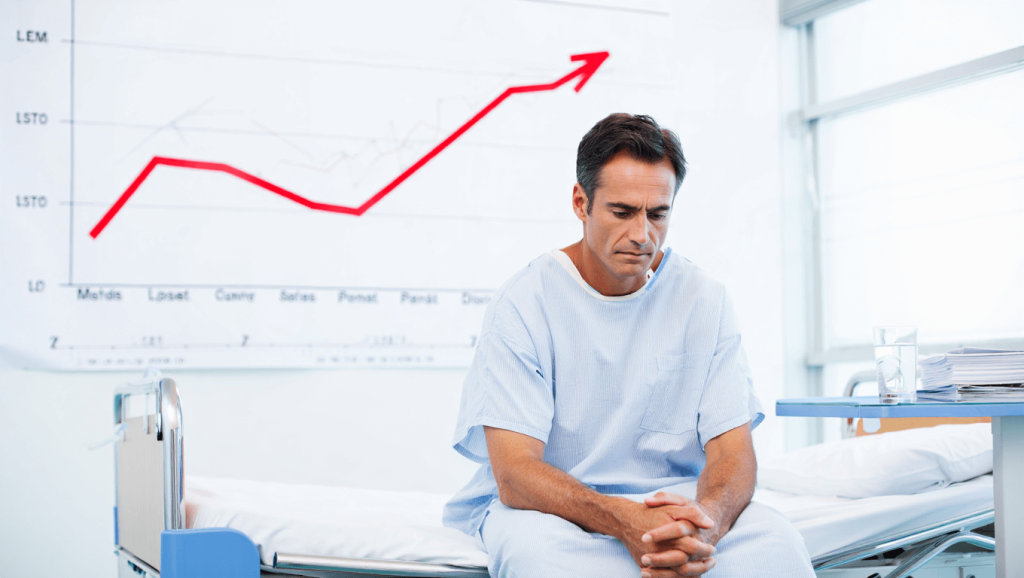 Health Rise Spike Prostate cancer spikes after years of decline: steady rise over the ...