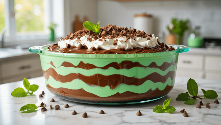 Shamrock Shake Lasagna