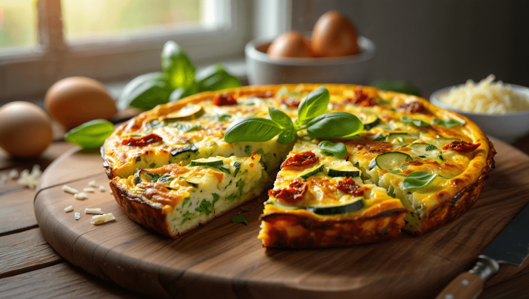 Frittata de courgettes : la recette express où l’on mélange tout dans un saladier et hop au four