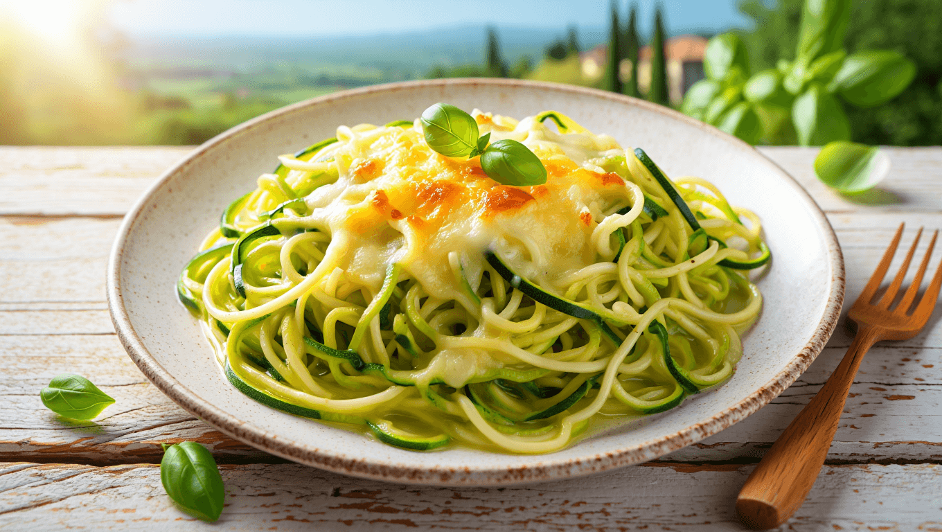 Ni bolognaise, ni carbonara : cette recette italienne de spaghetti alla Nerano à base de courgettes est idéale pour prolonger l’été