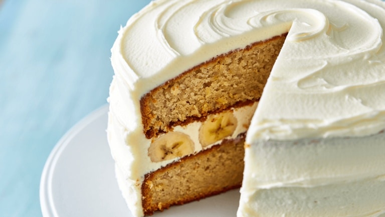 Banana Cake with Cream Cheese Frosting