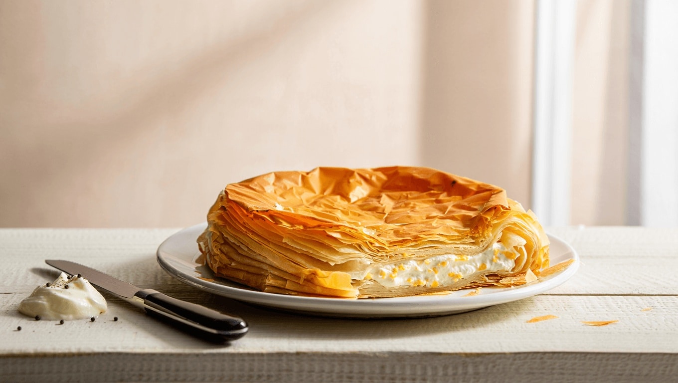 Une recette qui change de la quiche lorraine : découvrez la banitsa, ce feuilleté bulgare au fromage ultra simple à faire