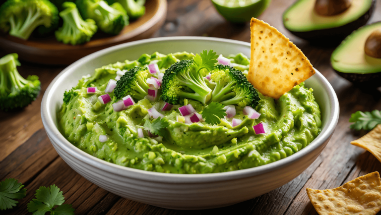 Brocamole : la recette légère et originale du guacamole au brocoli