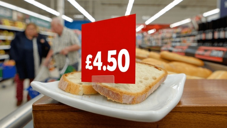 M&amp;S slammed for overpricing after selling two slices of bread for £4.50