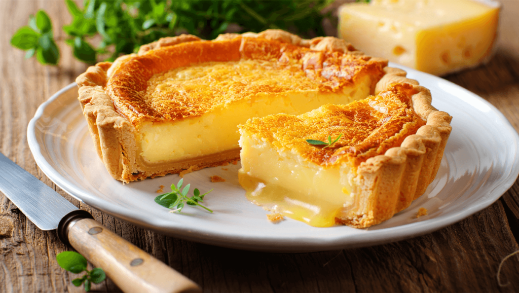 Tarte au maroilles simple et rapide