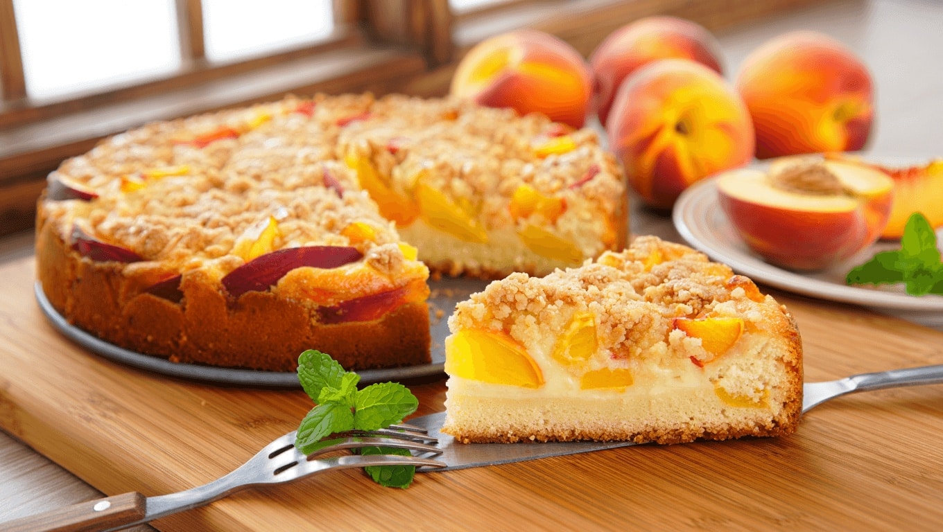 Easy Peach Cake