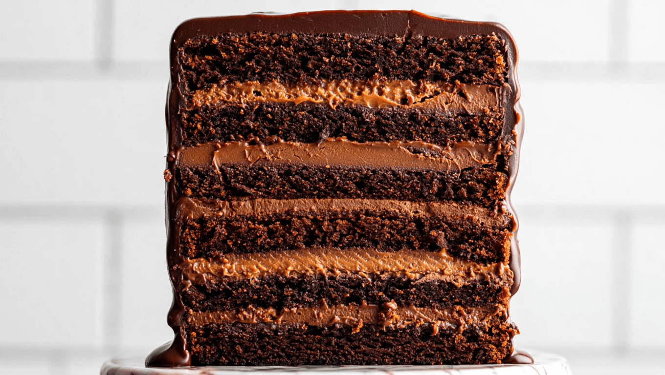 24 Layer Chocolate Cake