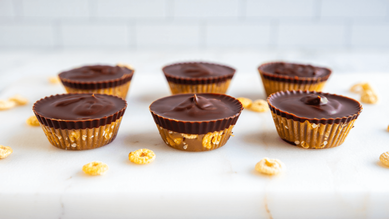 Chocolate Peanut Butter Cheerios Cups