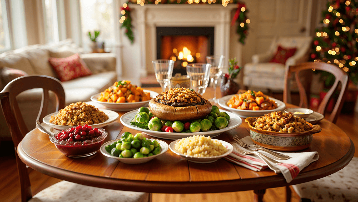 Noël sans viande : nos meilleures alternatives pour remplacer la dinde