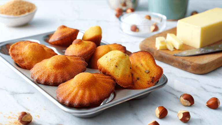 Les madeleines selon Pierre Hermé : voici la recette irrésistible de sa version aux noisettes !