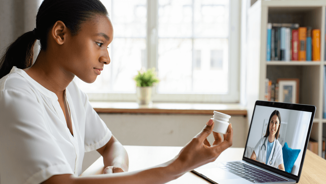 Pills and drinking water