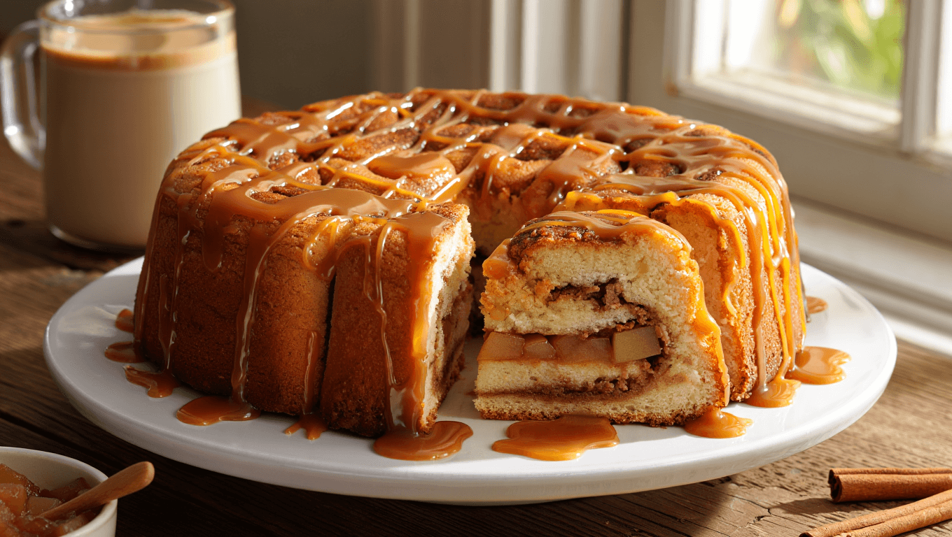 Le goûter que tout le monde teste cet automne : le gâteau façon cinnamon rolls à la cannelle
