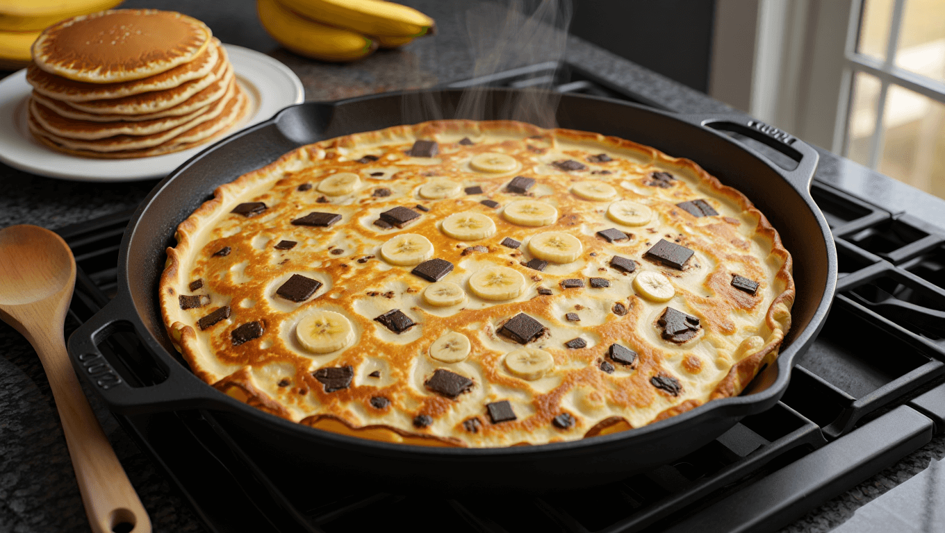 Flemme de faire sauter les crêpes ? Cette version géante au four va vous convertir