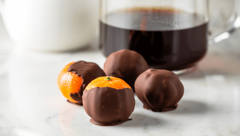 Ces clémentines enrobées de chocolat façon Franui sont ultra faciles à faire à la maison