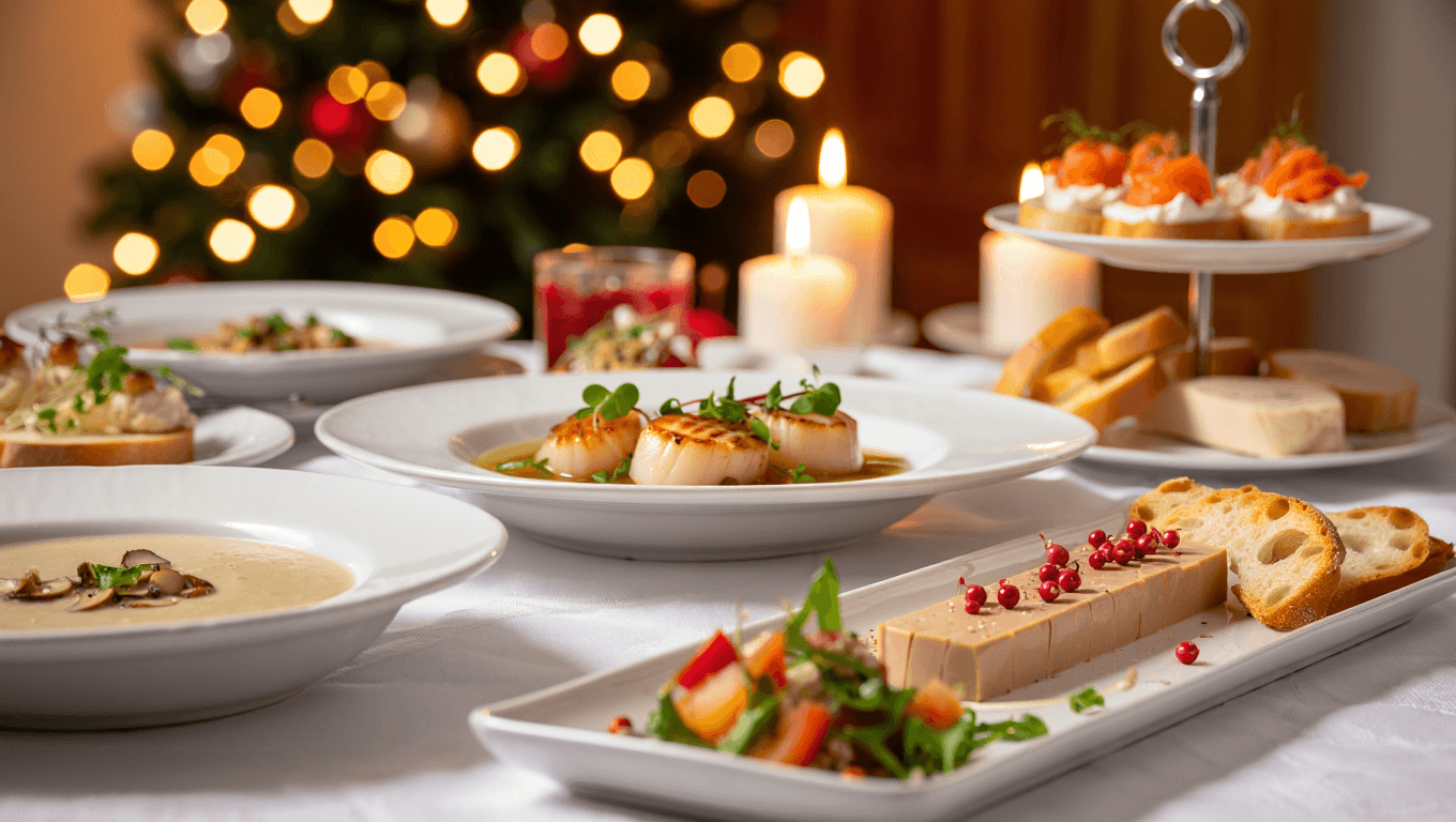 13 idées recettes d'entrée de Noël faciles et originales pour les fêtes