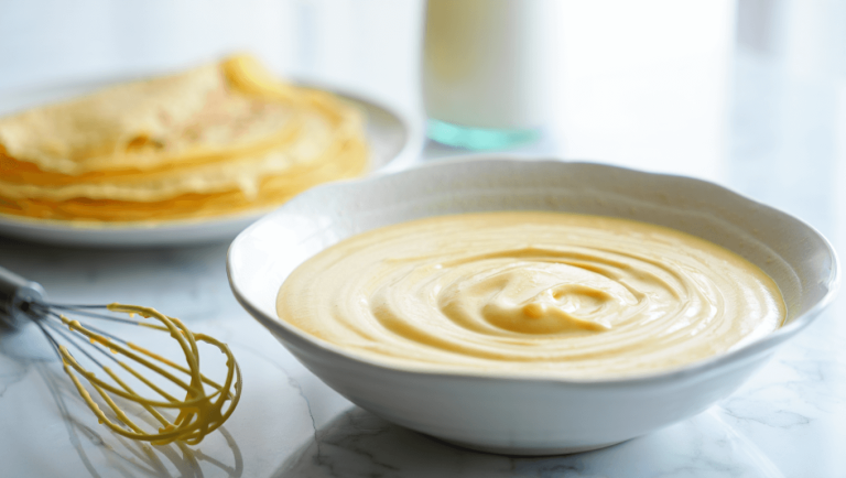 Une pâte à crêpes garantie sans grumeaux avec la technique de Norbert Tarayre !