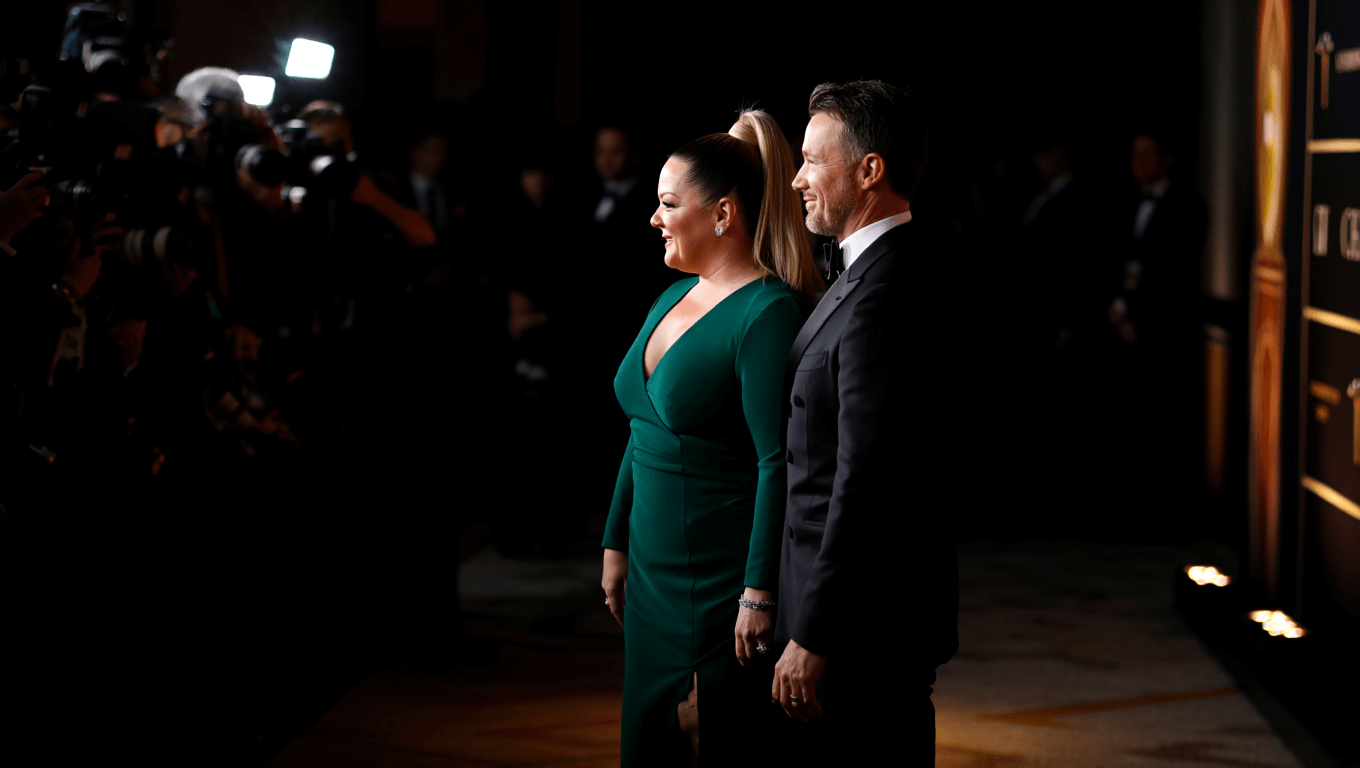 Melissa McCarthy at the 83rd Annual Golden Globes held at The Beverly Hilton on January 11, 2026 in Beverly Hills, California.