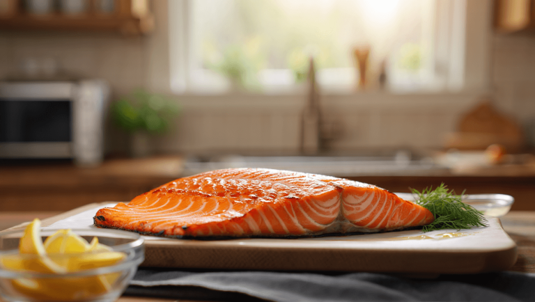 Comment cuire un saumon au micro-ondes ?