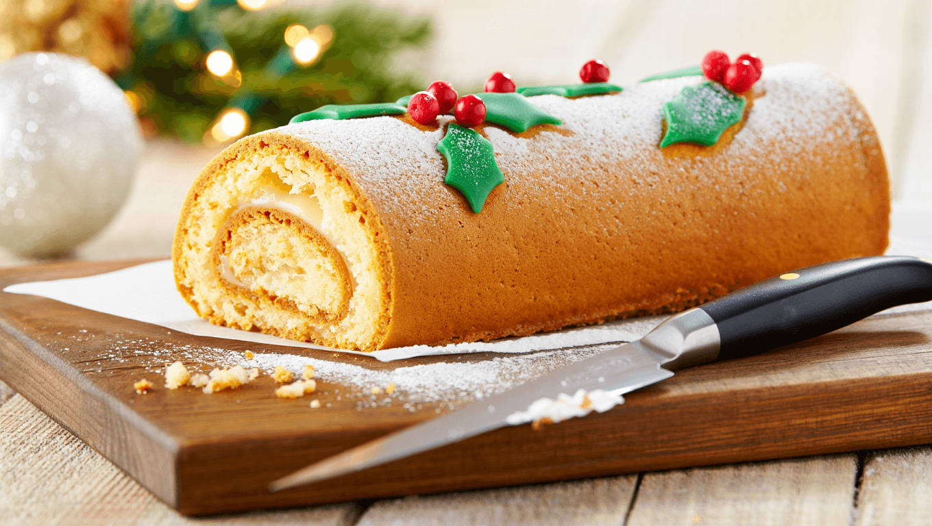 Fini la génoise qui casse : voici la recette magique pour une bûche parfaite