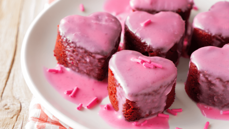 Red Velvet Cake Valentine’s Hearts