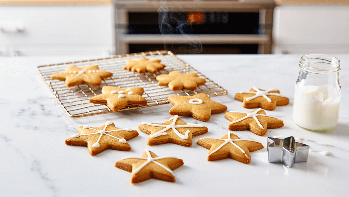 Star Gingerbread Cookies