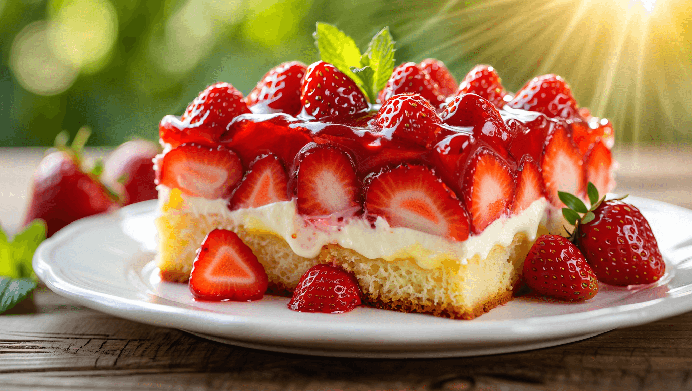 Strawberry Icebox Shortcake