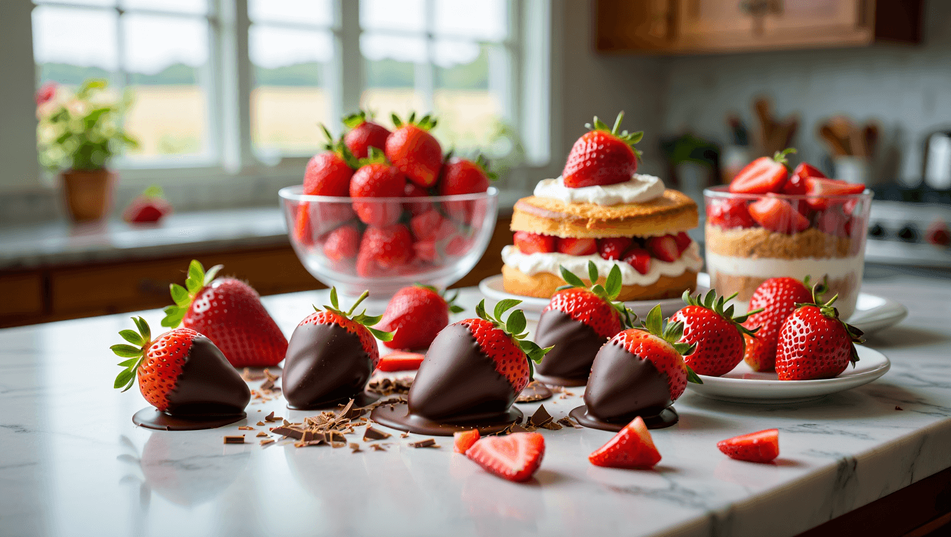 Most Spectacular Strawberry Recipes from OMG Chocolate Desserts