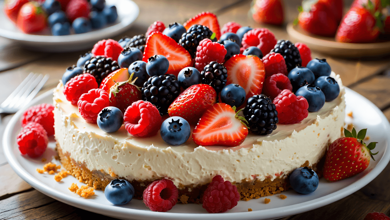 Summer Berry Frozen Dessert