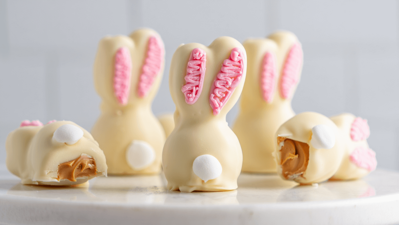 White Chocolate Easter Bunnies
